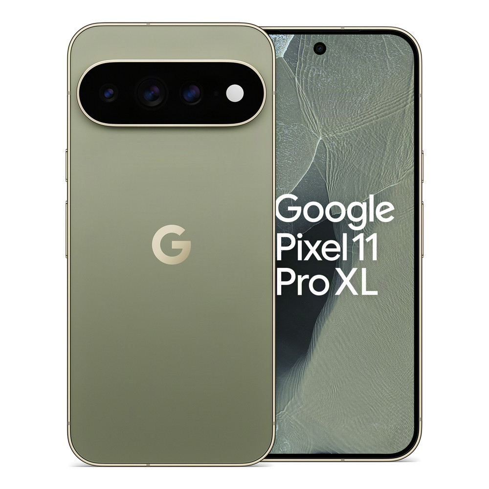 Google Pixel 11 Pro XL, 1344 x 2992 pixels, 12 Go, 256 Go, 50 MP, Android 17, Vert GA12069-GB