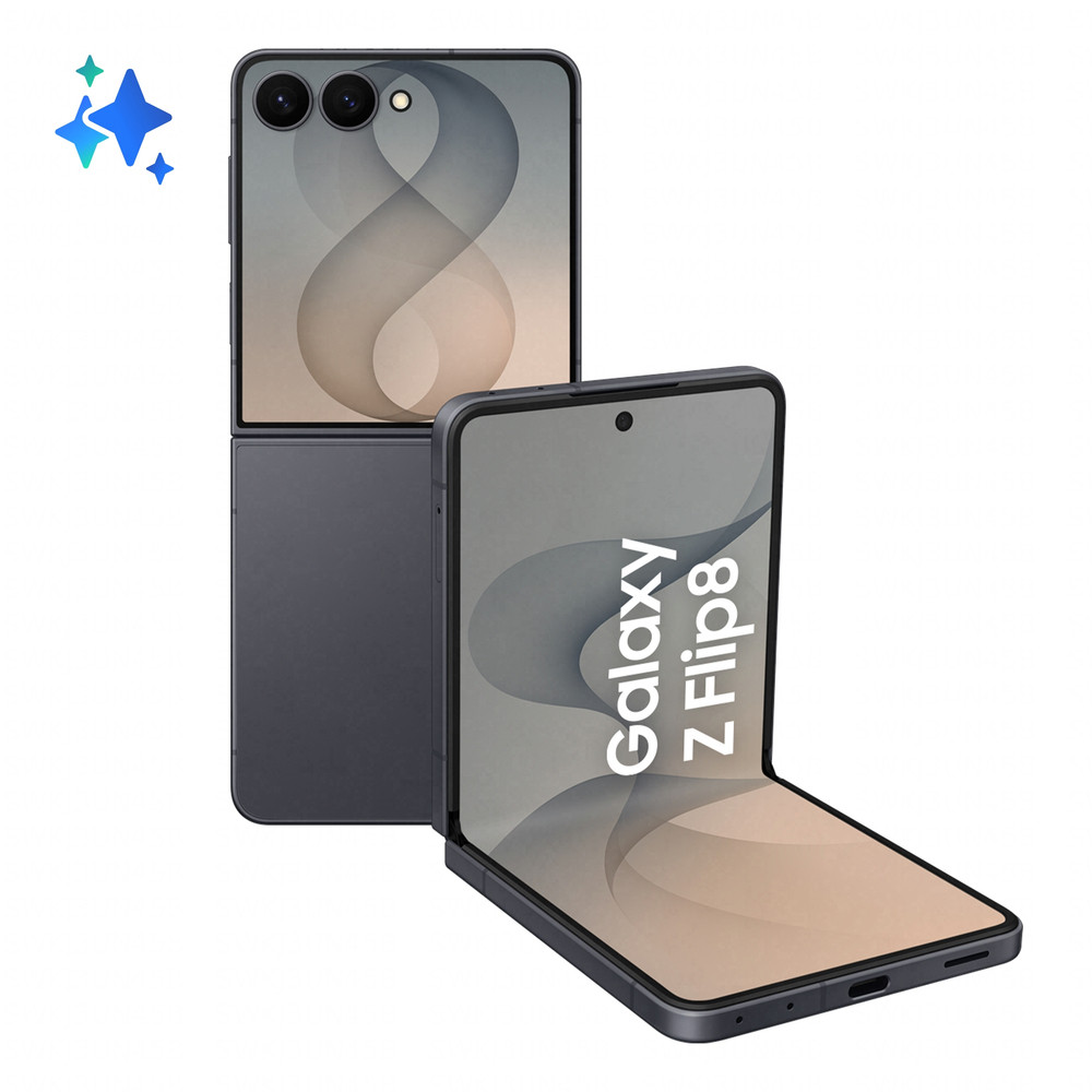 Samsung Galaxy Z Flip8, 17,5 cm (6.9'), 2520 x 1080 pixels, 12 Go, 256 Go, 50 MP, Graphite SM-F776BZKGEUB