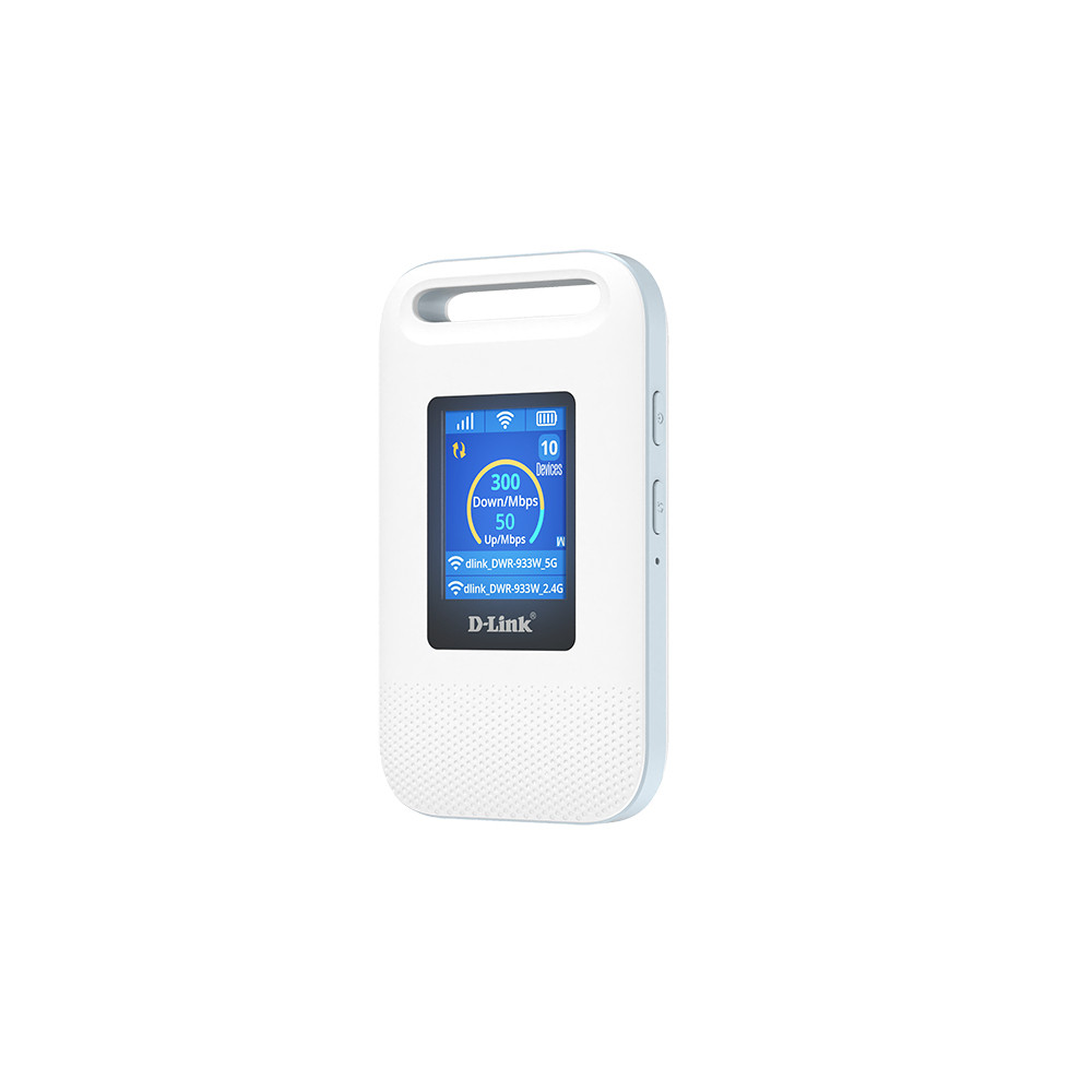 Router D Link DWR 4G LTE WiFi 6 600 Mbps portable avec batterie - vue 3