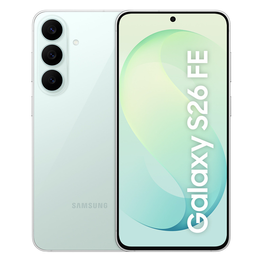 Samsung Galaxy S26 FE , 17 cm (6.7'), 8 Go, 128 Go, 50 MP, Android 17, Vert SM-S741BLGDEUB