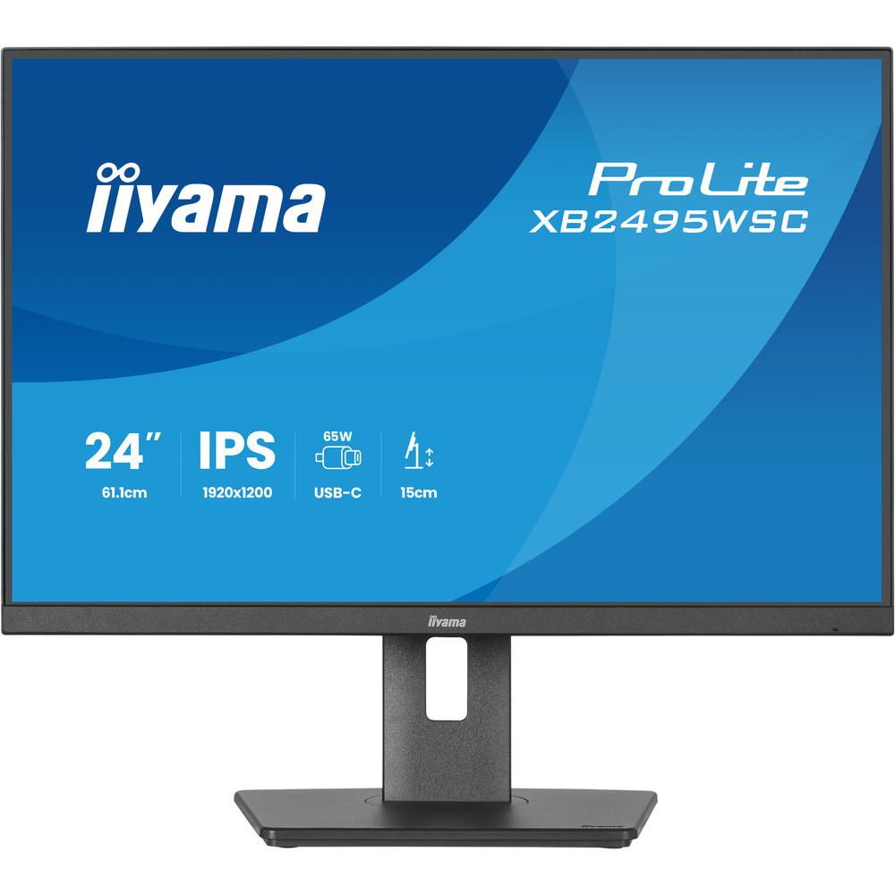 Ecran PC iiyama ProLite XB2495WSC B1 24.1 1920 x 1200 WUXGA LED - vue 2