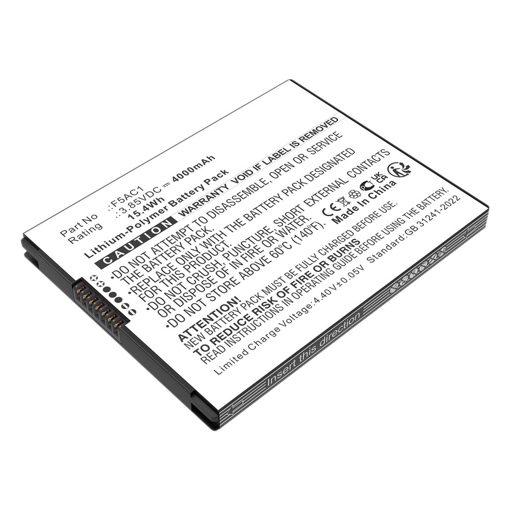 DLH EF-PA6003, Batterie, Fairphone, Noir, 3,85 V, 16 Wh, Chine