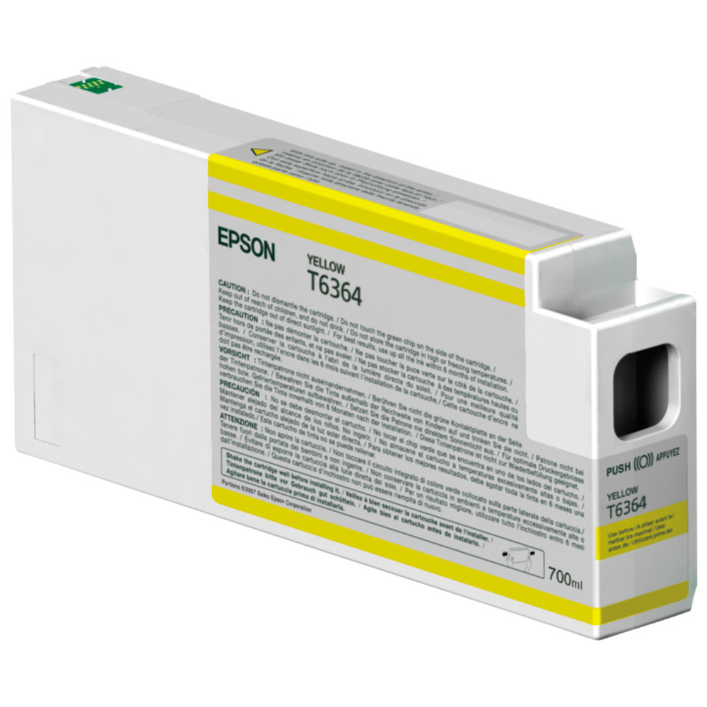 Epson Encre T6364 Original Jaune C13T636400