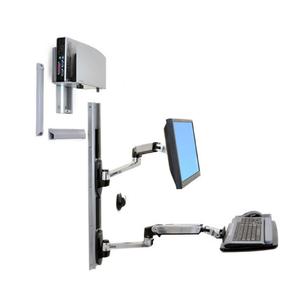 Ergotron LX Wall Mount System, Mur, 13,4 kg 45-247-026