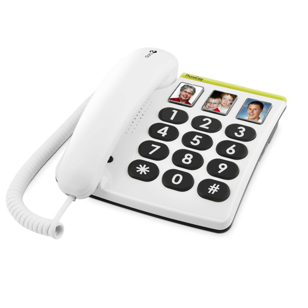 Doro Phone Easy 331ph, Tlphone analogique, 1 entres, Blanc 4628