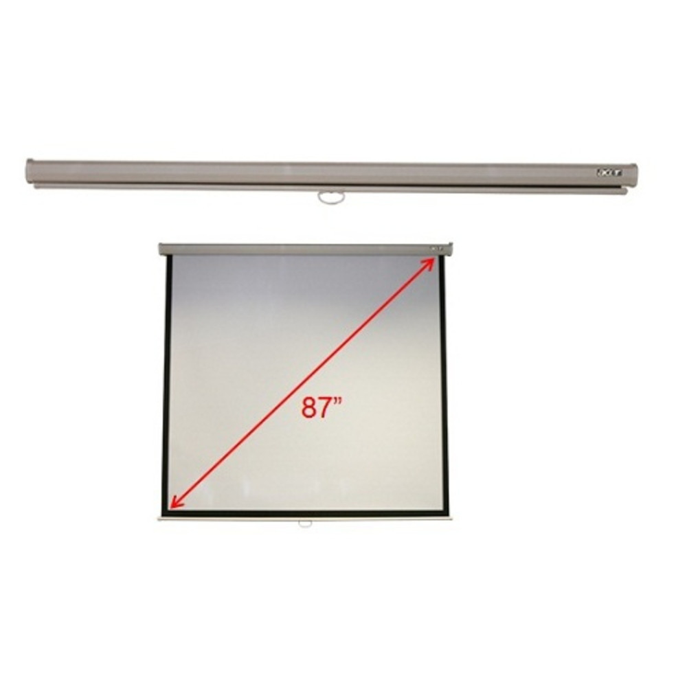 Acer M87-S01MW, 2,21 m (87'), 174 cm, 174 cm, 1:1, Blanc JZ.J7400.002