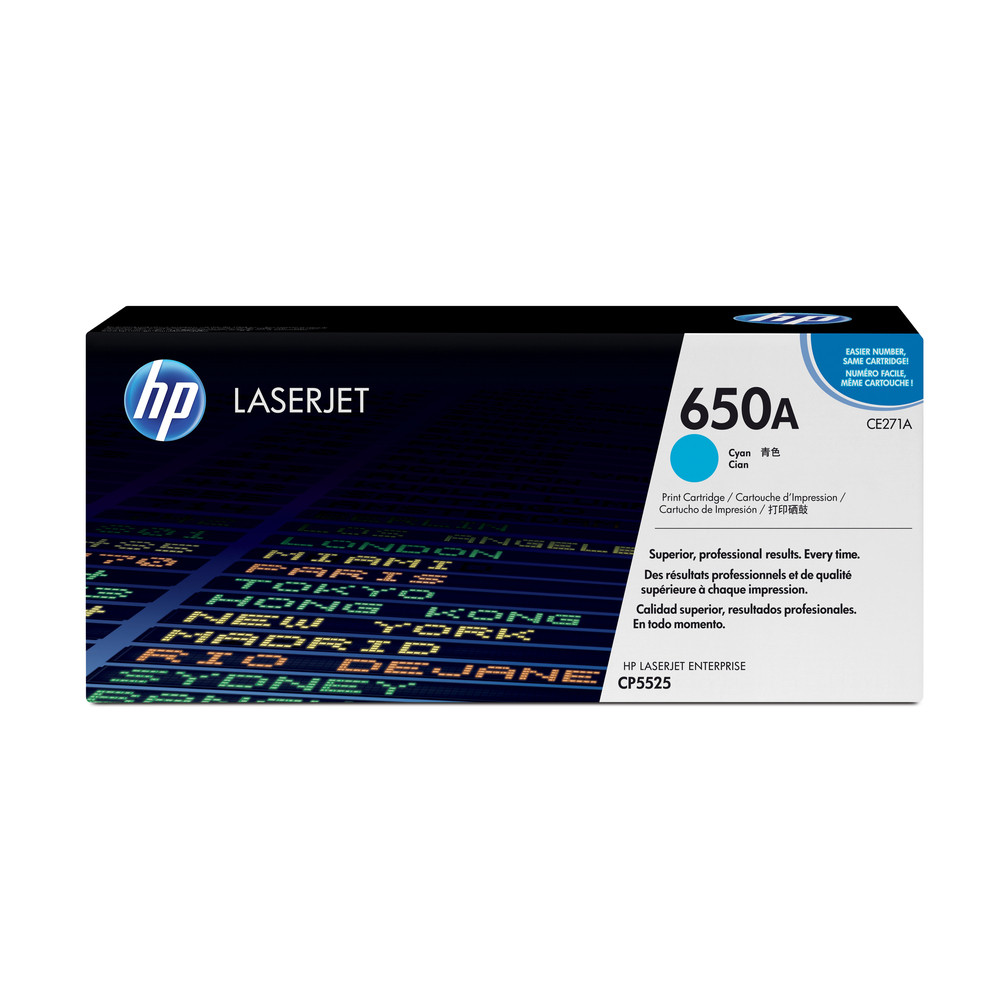 HP Tóner Original Laserjet Cian - vue 4