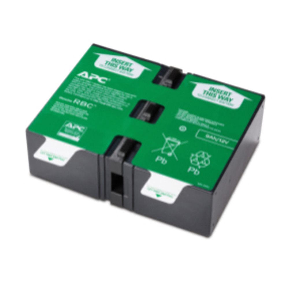 APC APCRBC124, Sealed Lead Acid (VRLA), 1 pièce(s), 5,6 kg, 152 mm, 76 mm, 203 mm