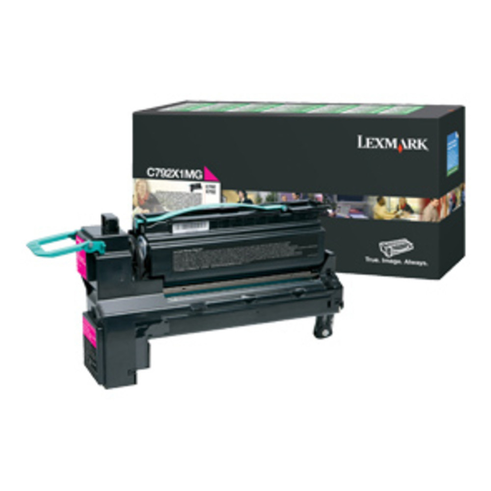 Lexmark Jaune C792X1YG - vue 9
