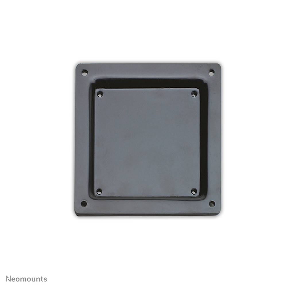 Neomounts plaque d'adaptation vesa, Noir, Acier, 25 kg, 75 x 75,100 x 100 mm, 76,2 cm (30'), 25,4 cm (10') FPMA-VESA100