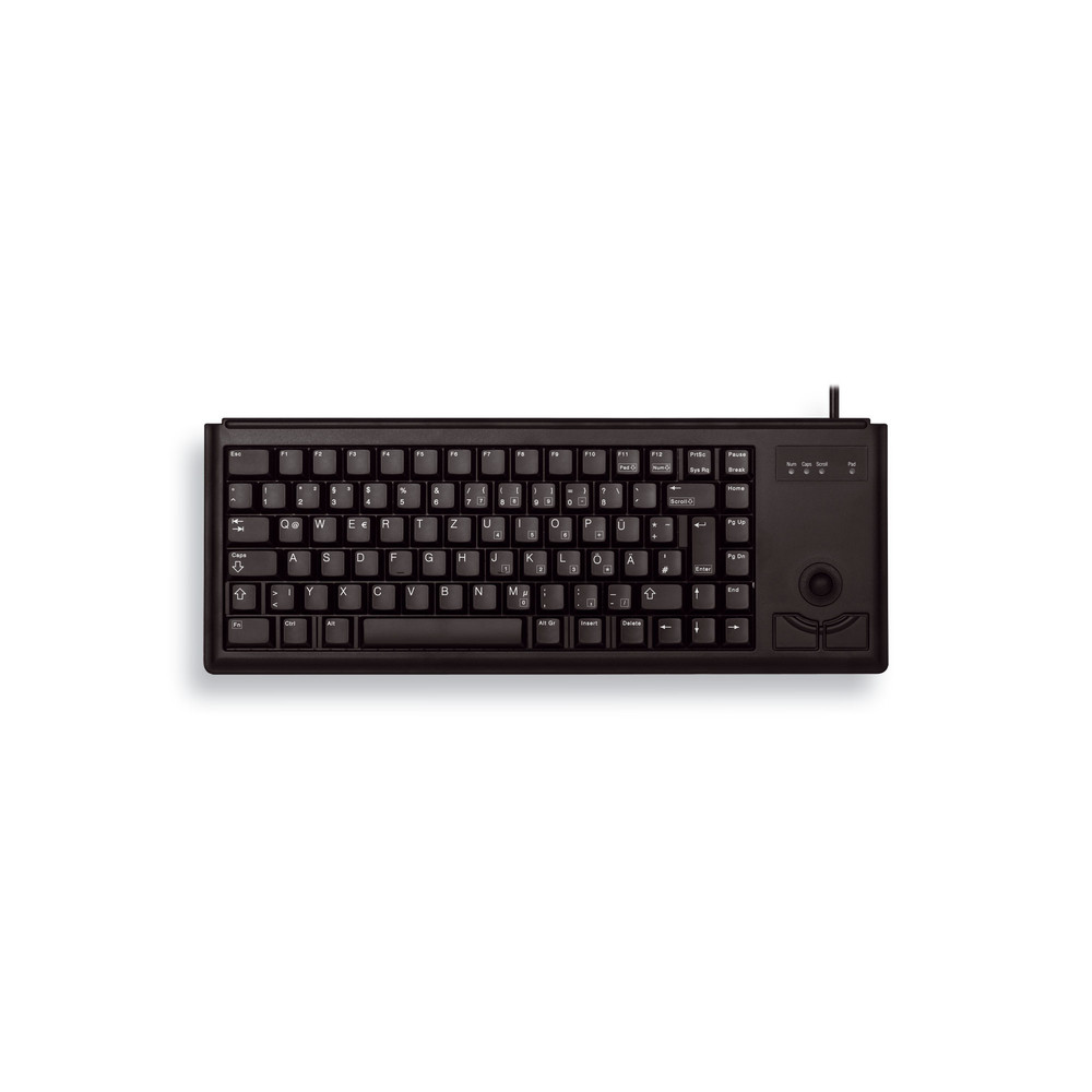 CHERRY G84-4400, Standard, Avec fil, USB, AZERTY, Noir G84-4400LUBFR-2