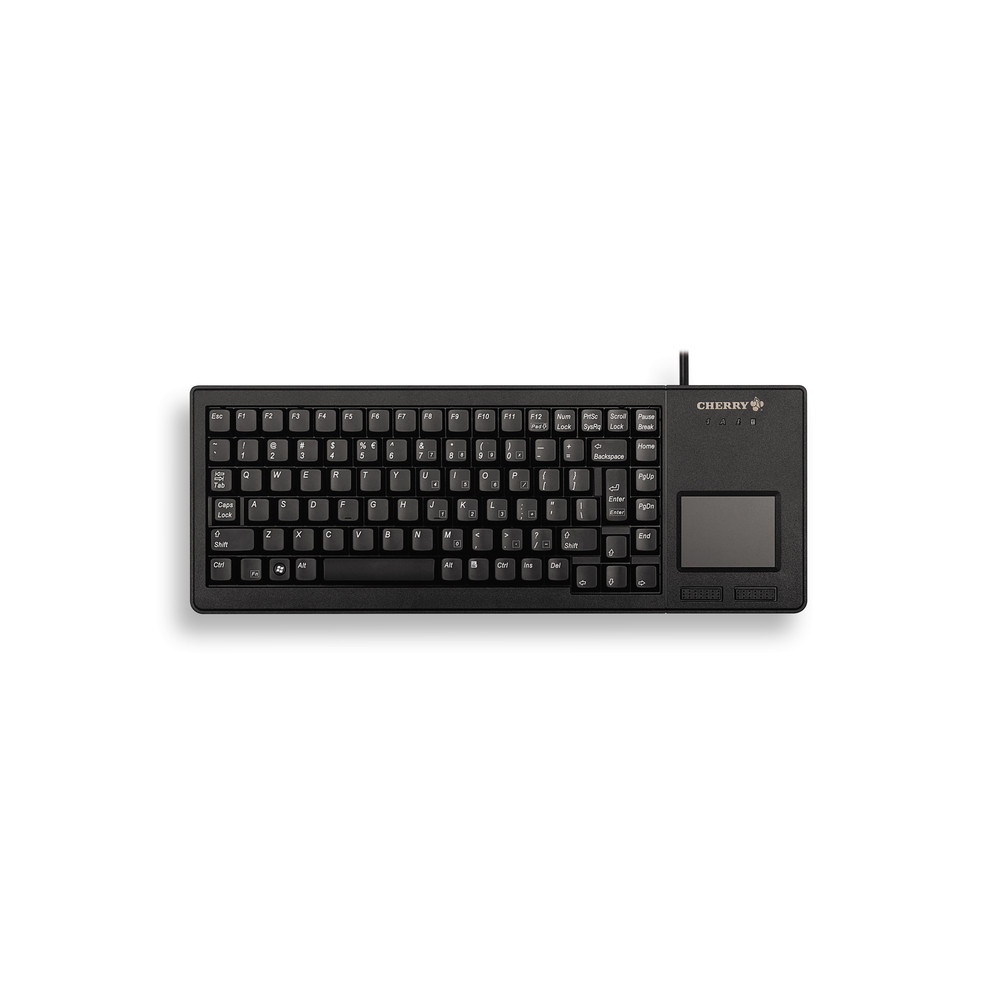 CHERRY XS Touchpad G84-5500, Standard, Avec fil, USB, Clavier mcanique, AZERTY, Noir G84-5500LUMFR-2