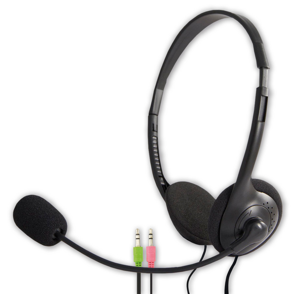 MCL SAMAR MCL CSQ-M/NZ, Avec fil, Appels/Musique, 99 g, Casque, Noir