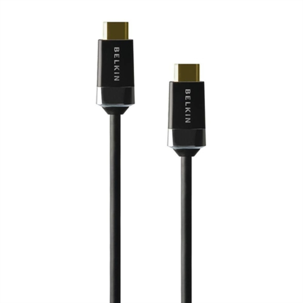 Belkin High Speed HDMI 2m, 2 m, HDMI Type A (Standard), HDMI Type A (Standard), Noir HDMI0018G-2M