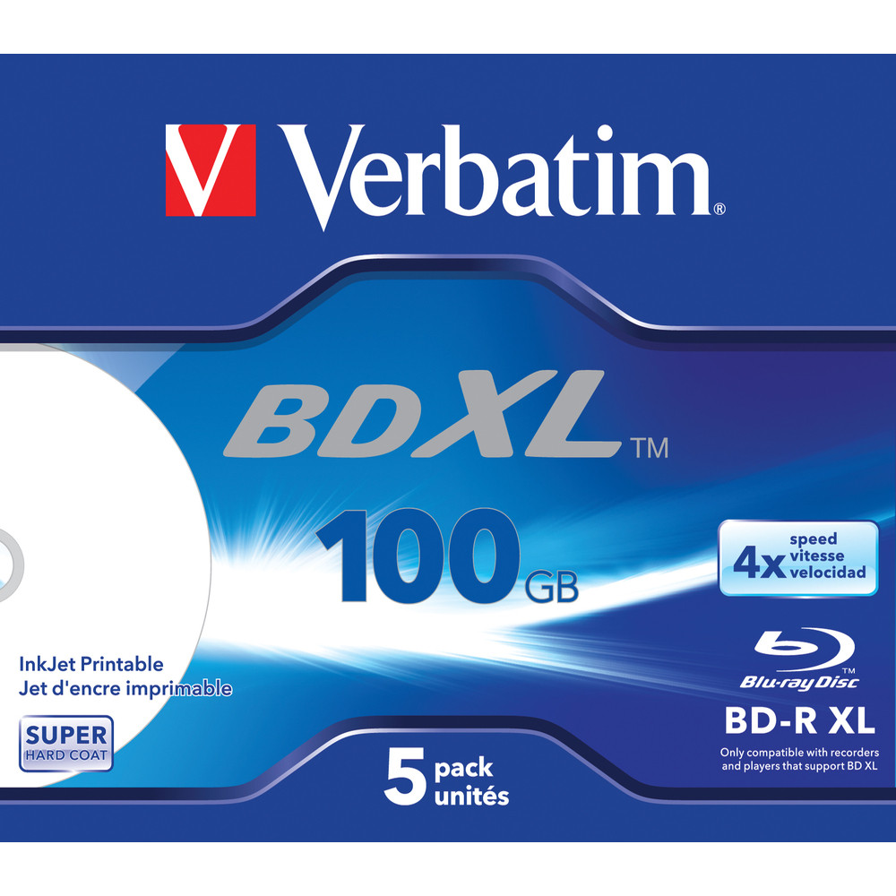 Verbatim BD R 25 Go certifié 6x par 5 boite - vue 3