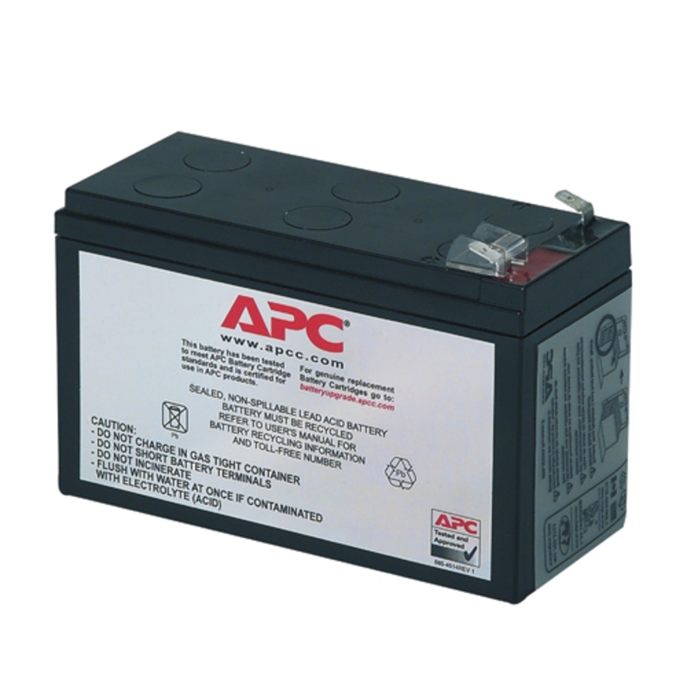 APC RBC2, Sealed Lead Acid (VRLA), 1 pice(s), Noir, 5 anne(s), PEP, EOLI, REACH, 2,5 kg