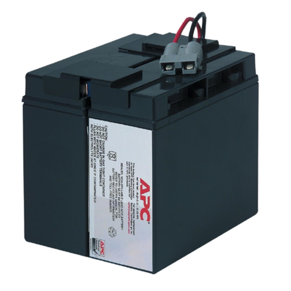 APC RBC7, Sealed Lead Acid (VRLA), Noir, 152,4 x 182,9 x 172,7 mm, 11,7 kg, 0 - 40 C, 0 - 95%