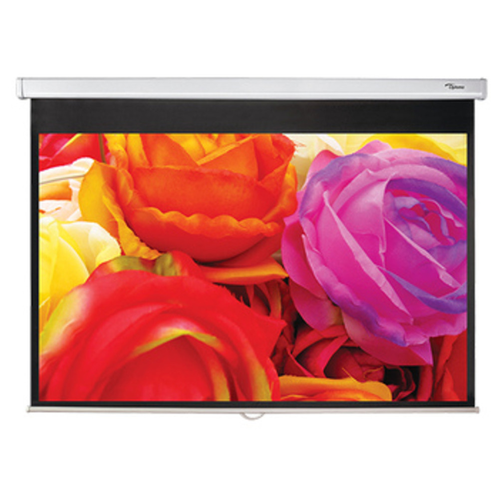 Optoma DS-1095PMG+, Manuel, 2,41 m (95'), 2,03 m, 126,9 cm, 16:10, Noir, Blanc