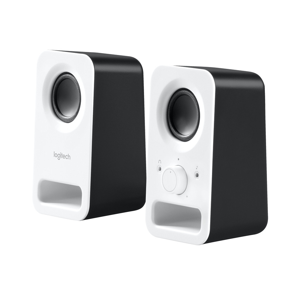 Logitech Z150, 2.0 canaux, Avec fil, 6 W, Blanc 980-000815