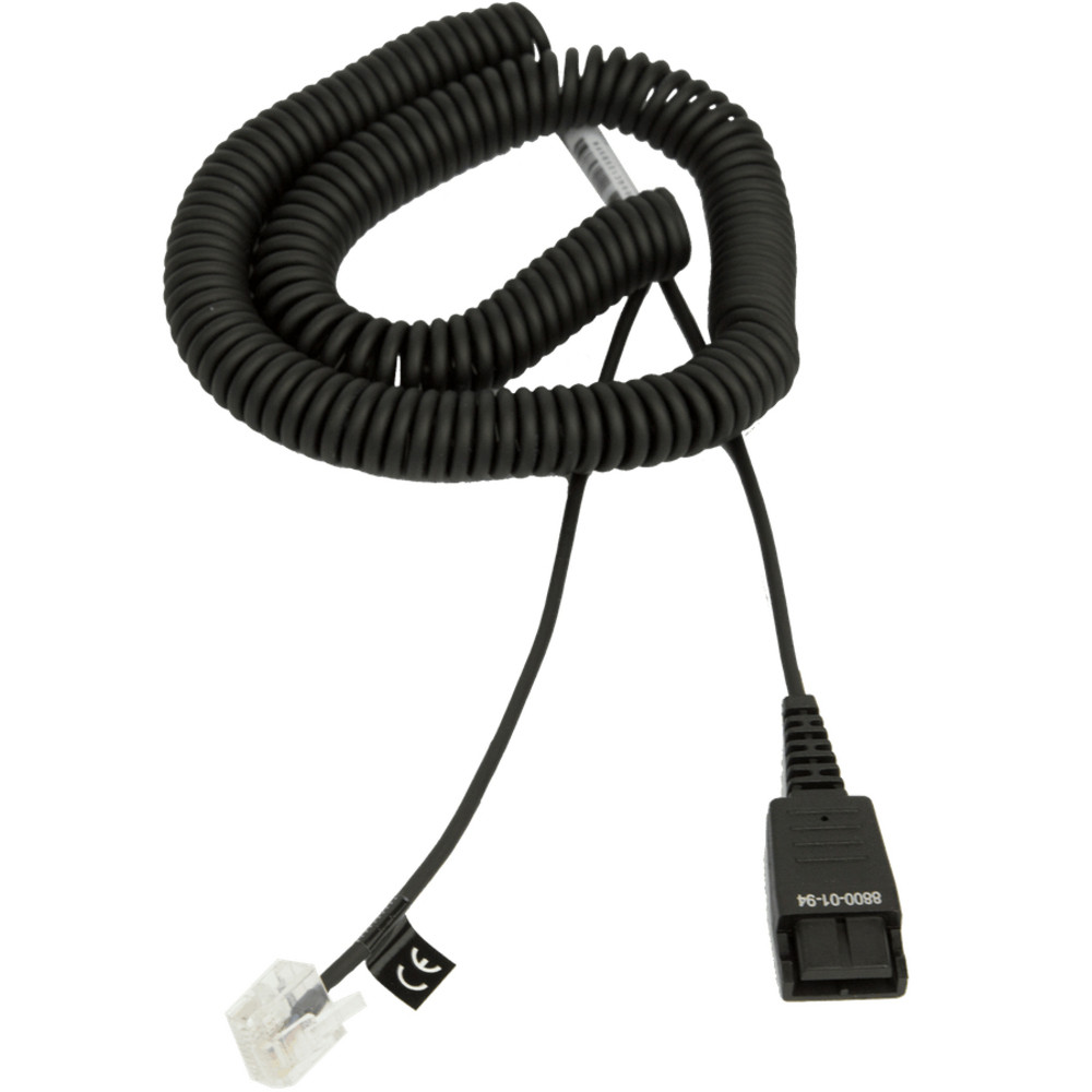 Câble Jabra 8800-01-94 – QD/RJ45 pour Siemens Open Stage, 2m - vue 2