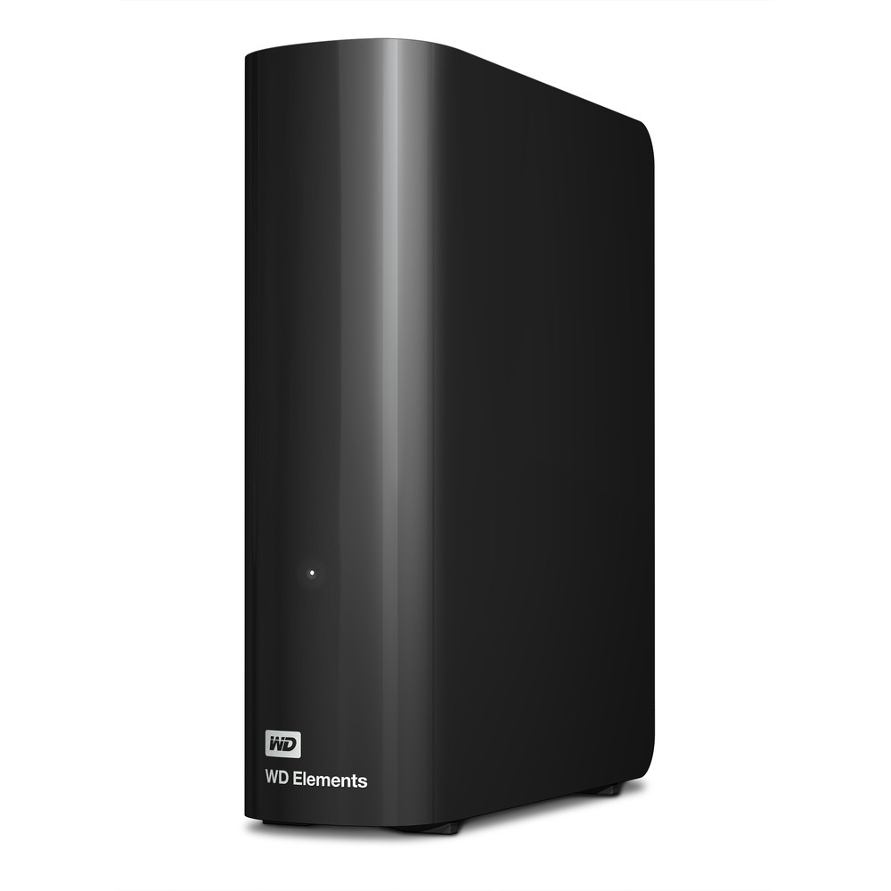 Western Digital WD Elements Desktop, 4000 Go, 3.2 Gen 1 (3.1 Gen 1), Noir WDBWLG0040HBK-EESN