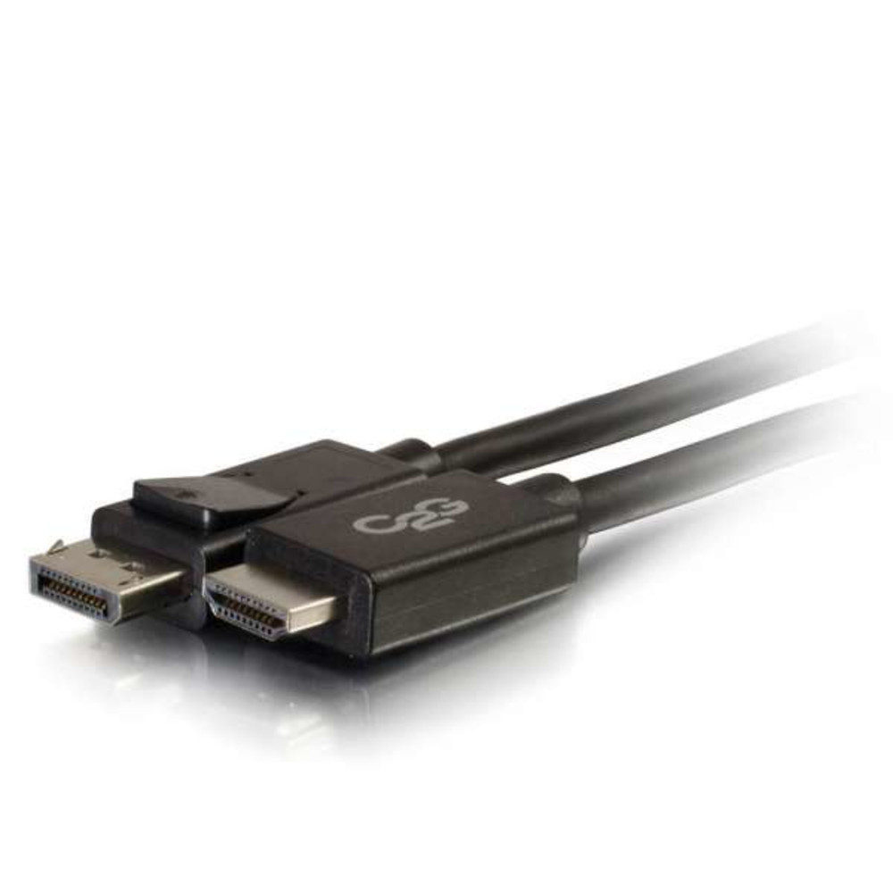 C2G 84325, 1 m, DisplayPort, HDMI, Mle, Mle, Noir