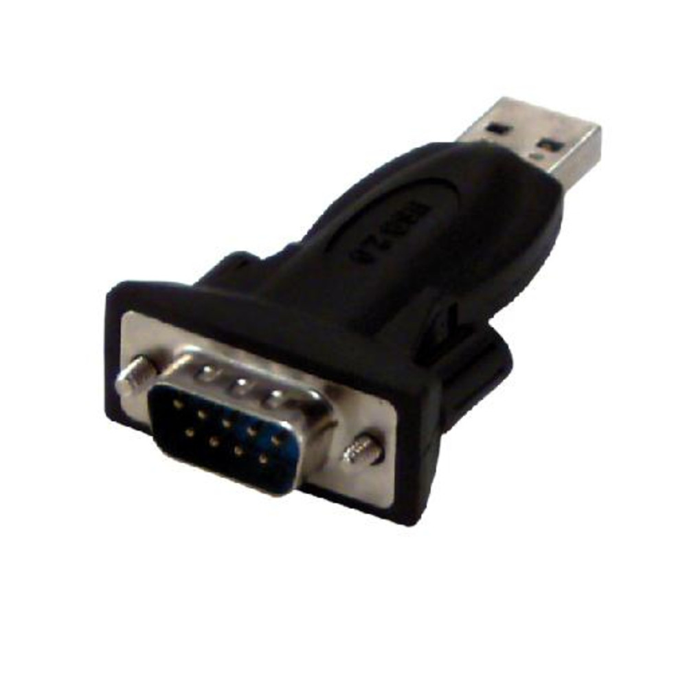 MCL USB2-118B, USB 2.0, RS232, 1,8 m, Noir