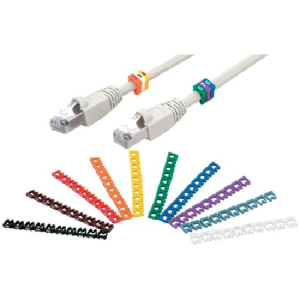 MCL 9RP-09/7, Multicolore, PVC, 100 pièce(s), 11 g