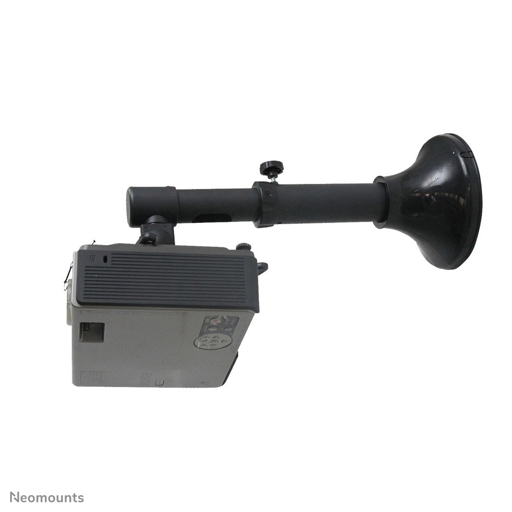 Neomounts BEAMER-W050BLACK Support mural pour vidéoprojecteur - p37-47 cm - orientable, Mur, 12 kg, Noir, Acier, 0 - 50 mm, 360°