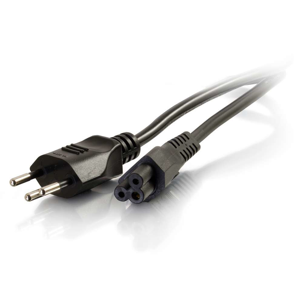 C2G 2m, SEV 1011 - C5 IEC, 2 m, SEV 1011, Coupleur C5, 250 V, 10 A 80647