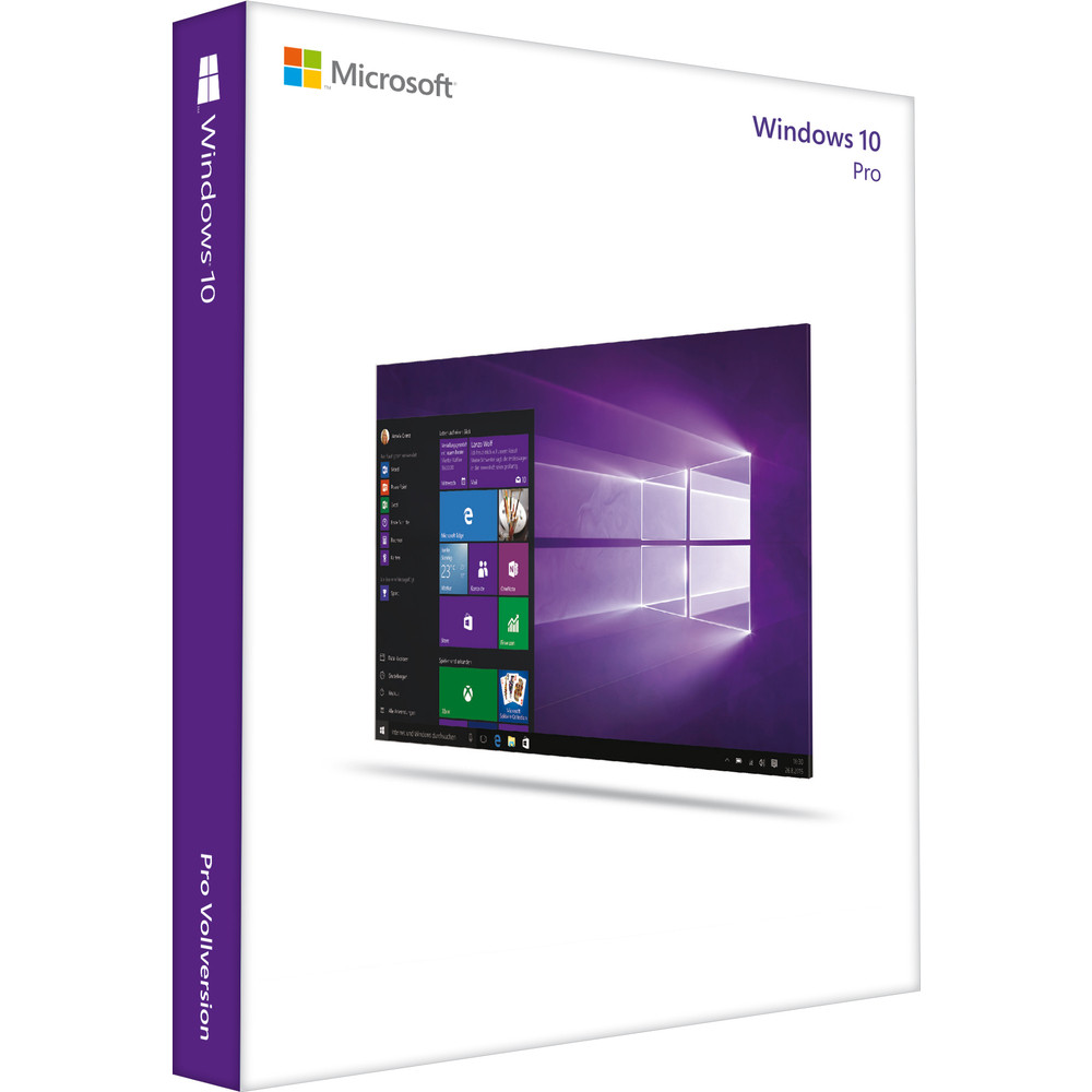 Microsoft Windows 10 Pro, 64-bit, GGK, ENG, Fabricant d'quipement d'origine (OEM), Get Genuine Kit (GGK), 1 licence(s), 20 Go, 2 Go, 1 GHz 4YR-00257