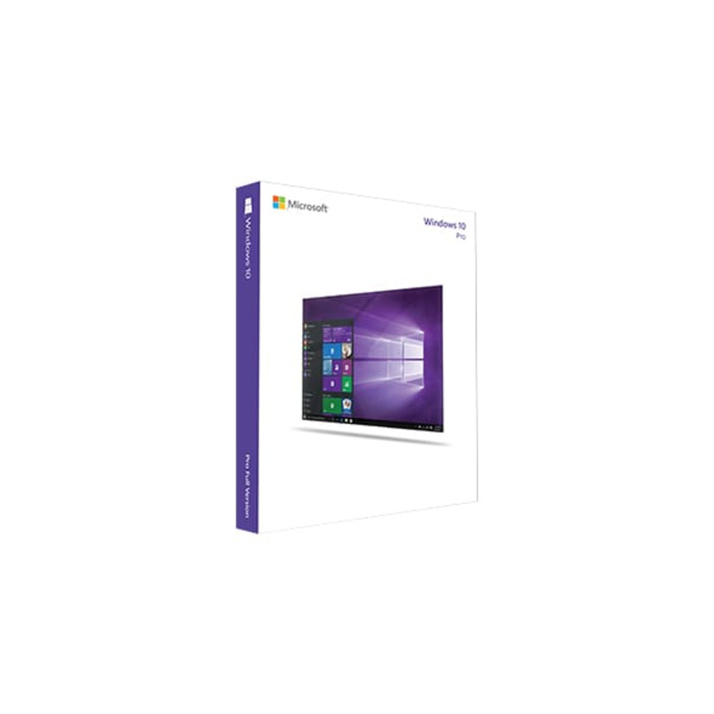Microsoft Windows 10 Pro, Traitement numrique du signal, Get Genuine Kit (GGK), 1 licence(s), 20 Go, 1 Go, 1 GHz 4YR-00290