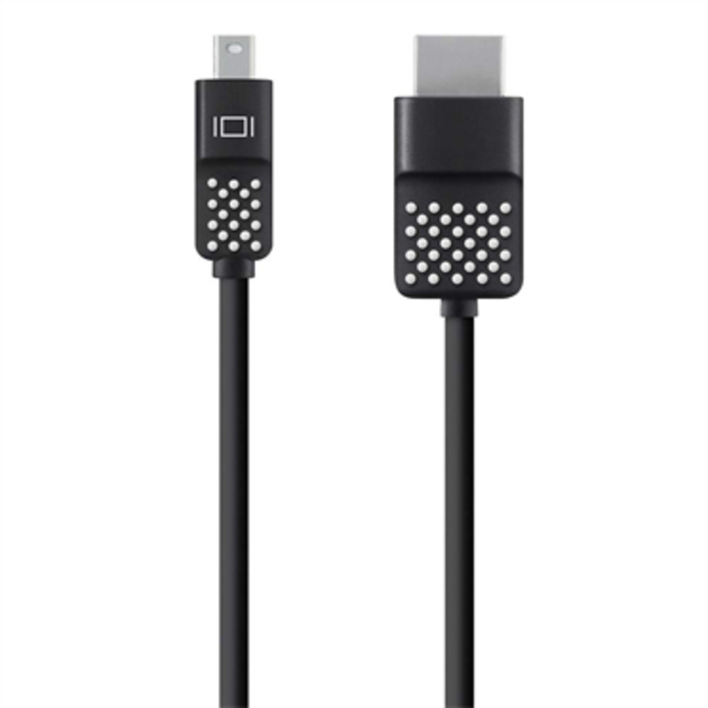 Belkin Mini DisplayPort to HDTV Cable, 1,8 m, Mini DisplayPort, HDMI, Mle, Mle, Noir F2CD080BT06