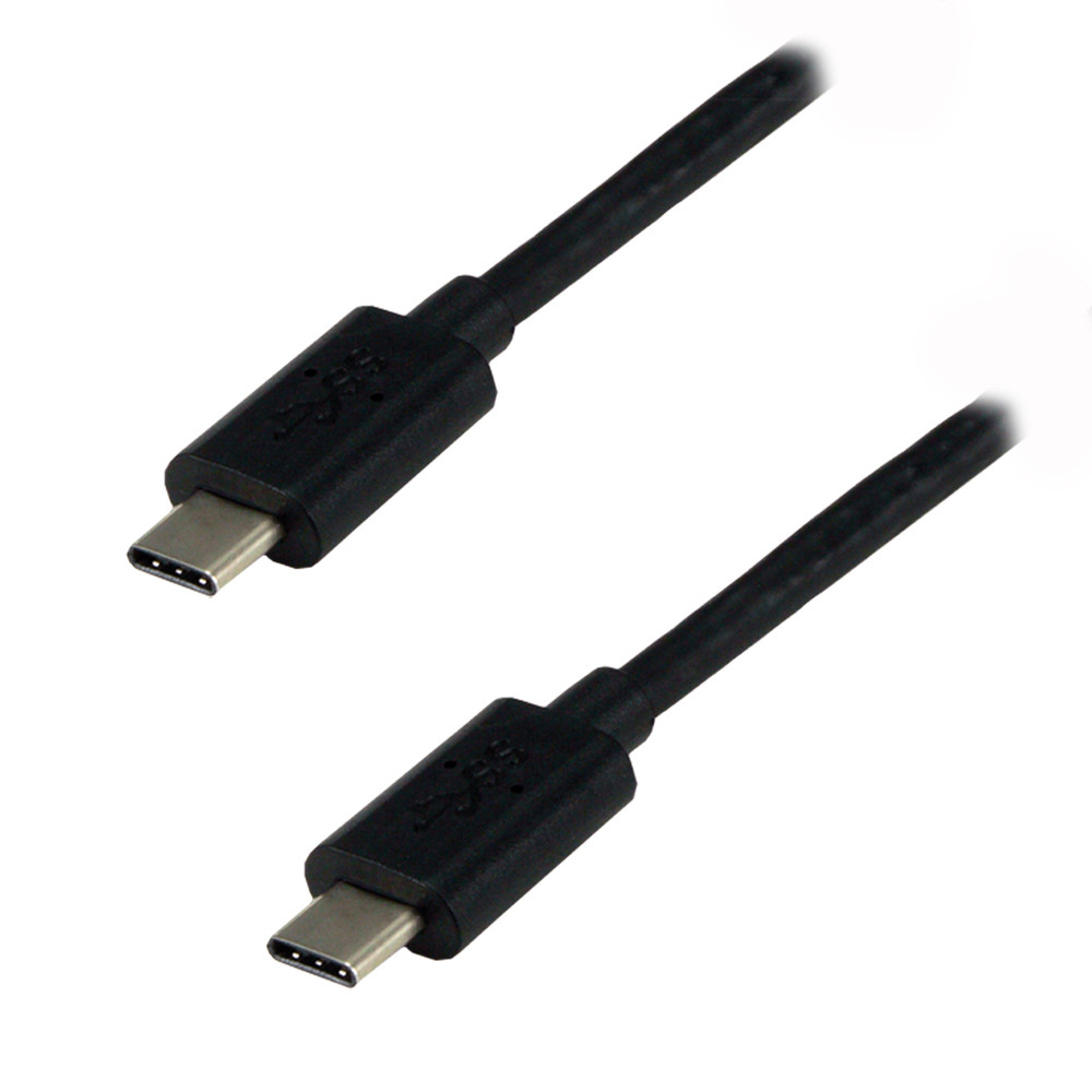 MCL USB 3.1 Type-C 1 m, 1 m, USB C, USB C, USB 3.2 Gen 2x2, Mâle/Mâle, Noir MC923-1C/1CE-1M