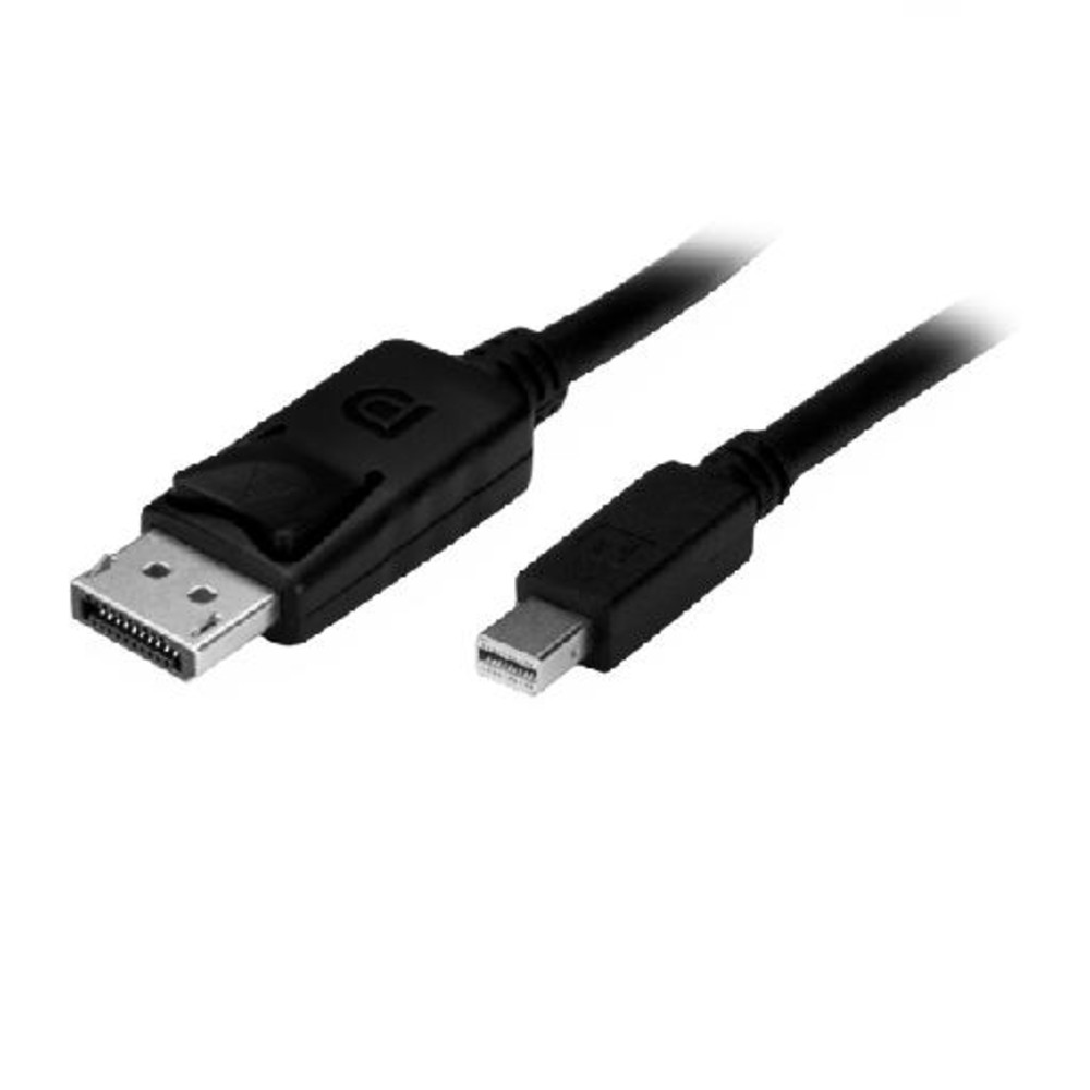 MCL MC395E-2M, 2 m, DisplayPort, Mini DisplayPort, Mâle, Mâle, Noir