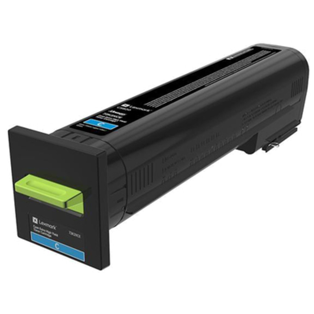 Lexmark cyan originale cartouche de toner LCCP LRP - vue 2