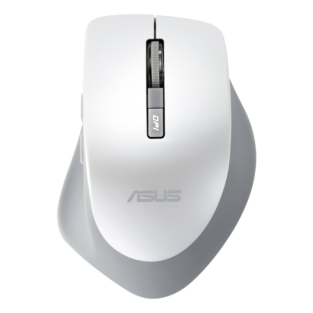 ASUS WT425, Droitier, Optique, RF sans fil, 1600 DPI, Perle, Blanc 90XB0280-BMU010