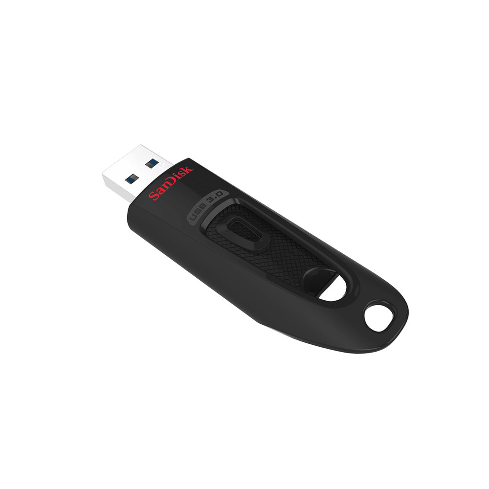 SanDisk Ultra, 64 Go, USB Type-A, 3.2 Gen 1 (3.1 Gen 1), 100 Mo/s, Sans capuchon, Rouge SDCZ48-064G-U46R