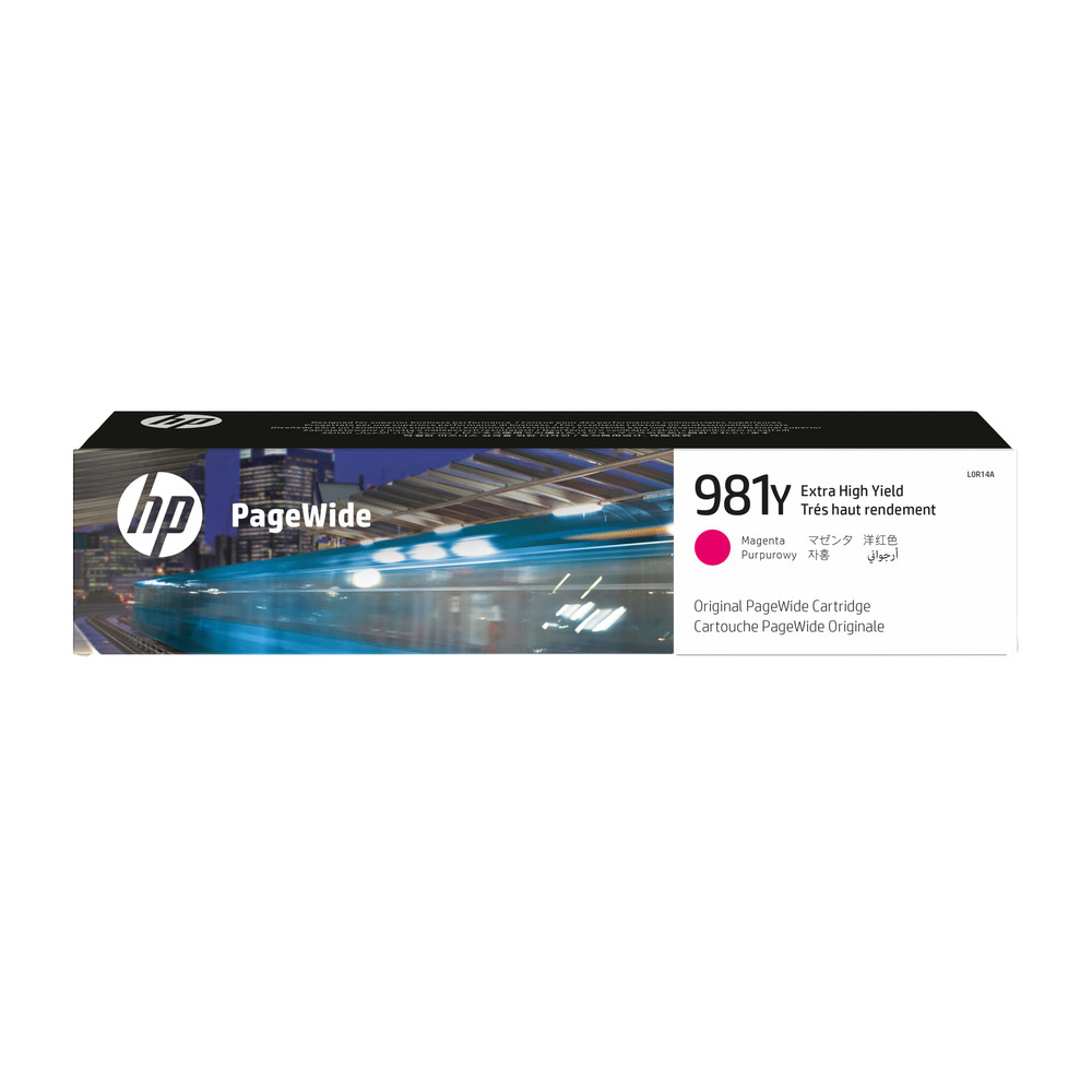 HP 185 ml à rendement extrêmement élevé original PageWide cartouche d'encre pour PageWide Enterprise Color MFP 586 PageWide Managed Color E55650 Neuf - vue 8