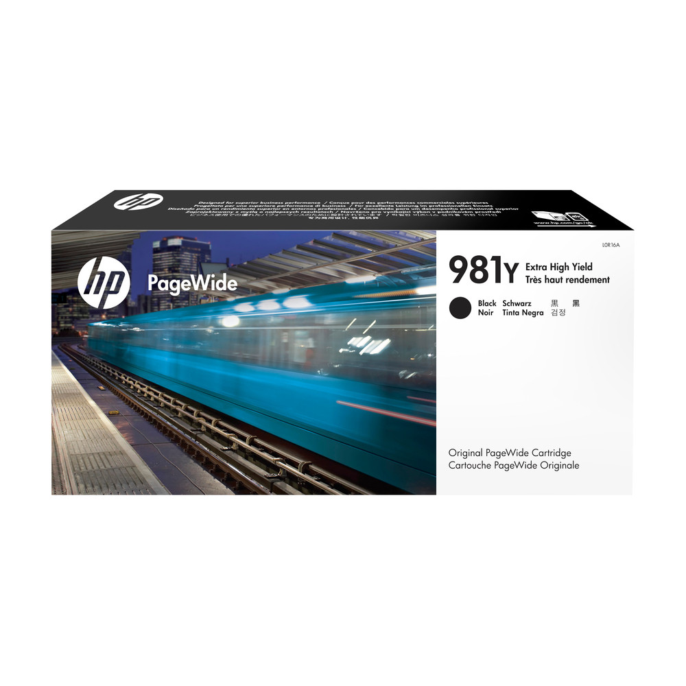 HP 981Y cartouche PageWide Noir extra grande capacité authentique, Noir, 1 pièce(s), 20000 pages L0R16A