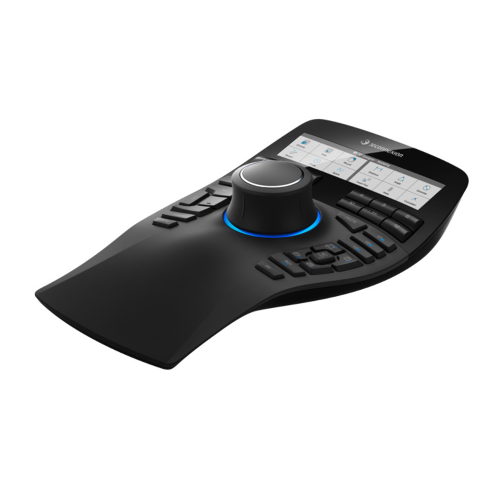 3Dconnexion SpaceMouse Enterprise, Noir, CE, FCC, KC, RCM, BSMI, RoHS-EU, RoHS-China, WEEE, BellAndVision, Cable, Windows 10 Education, Windows 10 Edu