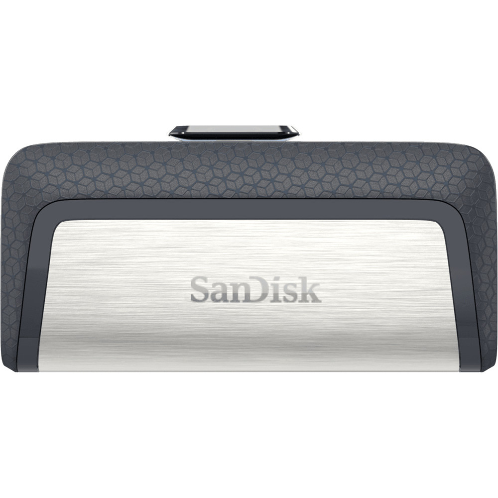 SanDisk Ultra Dual Drive USB Type-C, 32 Go, USB Type-A / USB Type-C, 3.2 Gen 1 (3.1 Gen 1), Slide, 9,1 g, Noir, Argent SDDDC2-032G-G46
