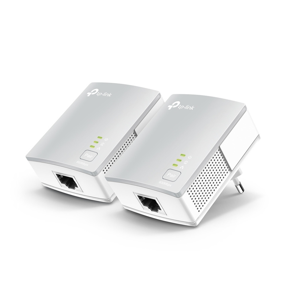 TP-Link TL-PA4010KIT, 600 Mbit/s, IEEE 802.3, IEEE 802.3u, Fast Ethernet, 10,100 Mbit/s, 10BASE-T, 100BASE-TX, HomePlug AV TL-PA4010 KIT