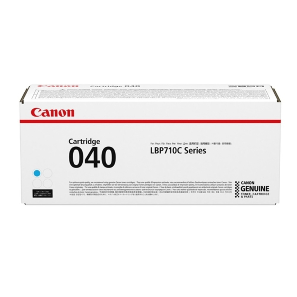 Canon CRG 040H Toner Cyan - vue 8