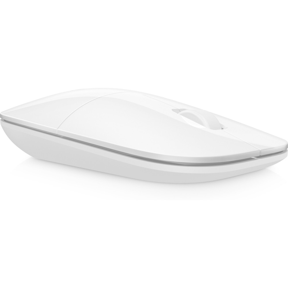 HP Souris sans fil Z3700 blanche, Ambidextre, Optique, RF sans fil, 1200 DPI, Blanc V0L80AA#ABB
