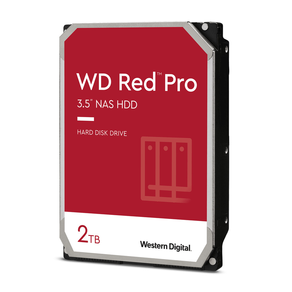 Western Digital Red Pro, 3.5', 2000 Go, 7200 tr/min WD2002FFSX