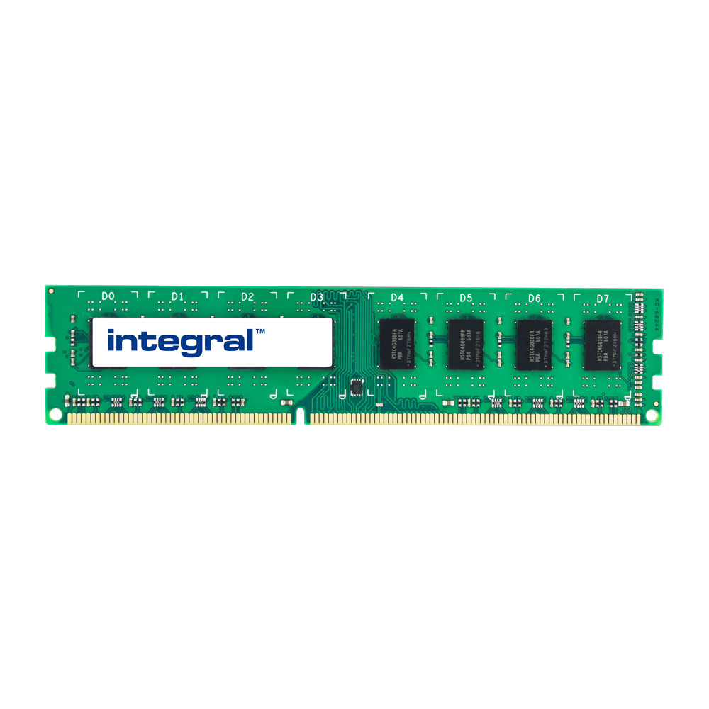 Integral 4GB PC RAM Module Low Voltage DDR3 1600MHZ, 4 Go, 1 x 4 Go, DDR3, 1600 MHz, 240-pin DIMM IN3T4GNAJKXLV