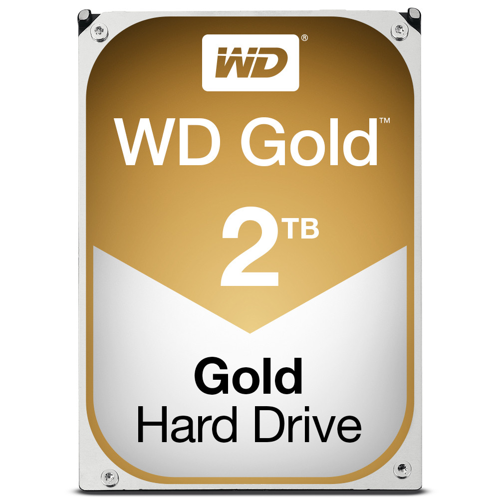 Western Digital Gold, 3.5', 2000 Go, 7200 tr/min WD2005FBYZ