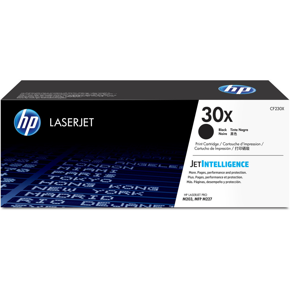 HP Cartouche de toner 30X LaserJet grande capacité originale 3500 pages 1 pièce CF230X