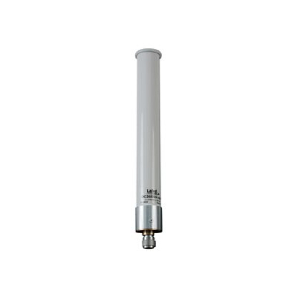 HPE Aruba Networking ANT-2X2-2005, 5 dBi, 2.4 - 2.5 GHz, 50 Ohm, Type-N, Blanc, Extérieure JW023A
